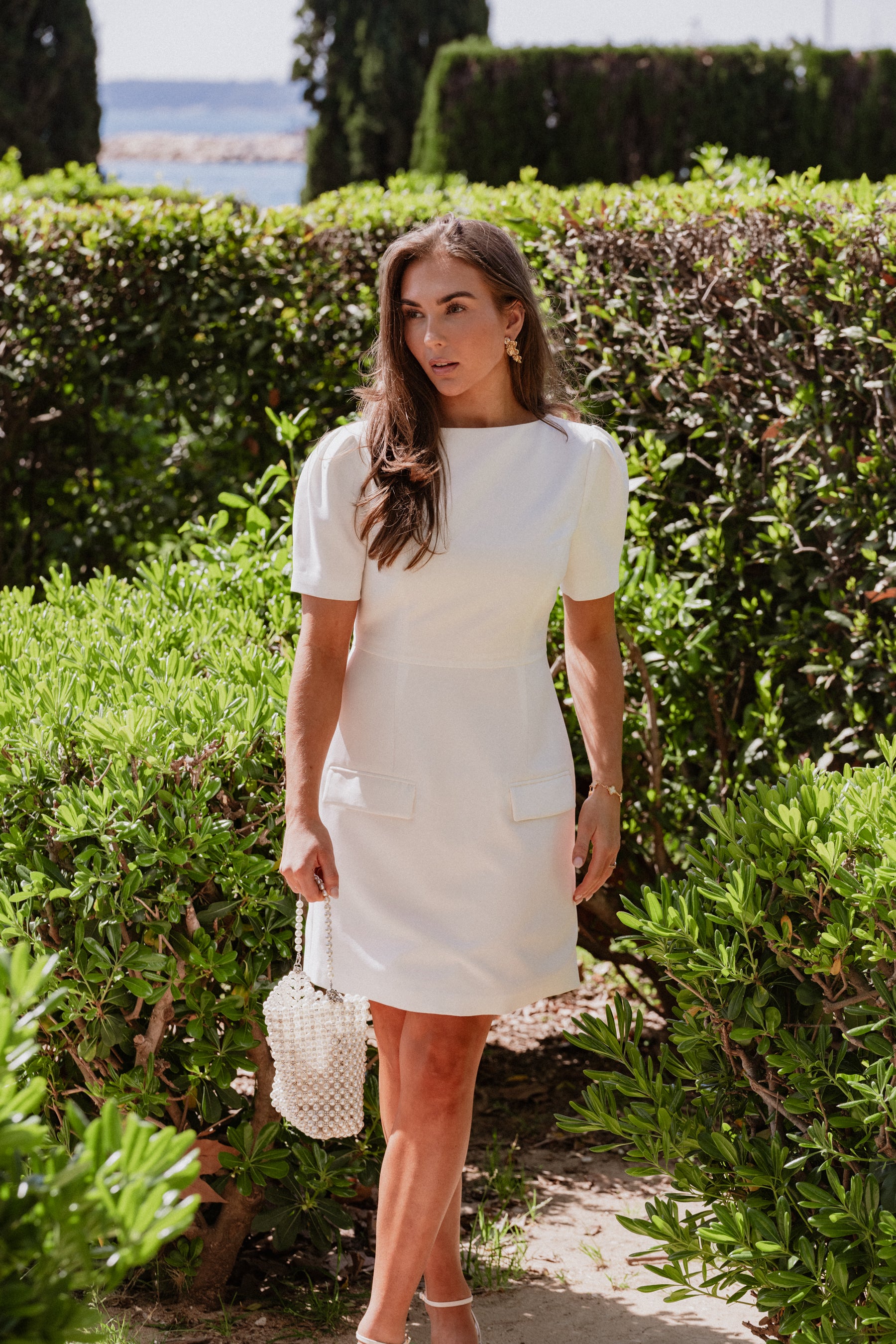 VMAGNES Short Dress - Snow White